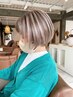 【90日以内】白髪ぼかしデザイン整えカラー＋カット