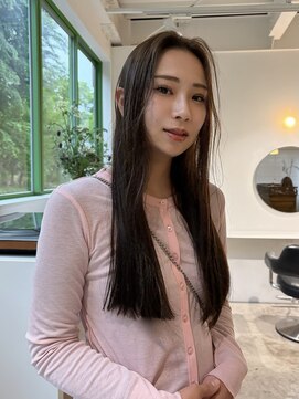 アリソン(Alison) beigebrown long