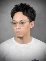 アウル 心斎橋(owl)&nbsp;【スパイキーショート×ピンパーマ】短髪/メンズパーマ/men's