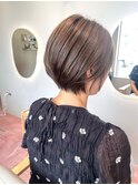 大人女性の上品ショート
