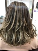 外国人風☆ イルミナカラーハイライト