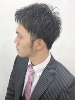 エトネ ヘアーサロン 仙台駅前(eTONe hair salon) 《eTONe》ビジネスマン☆かっちりめなメンズショート