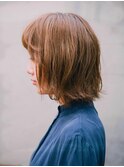 大人かわいい♪ナチュラルボブ♪似合わせカット