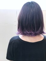 ラフ 原宿(L.a.a.g.f harajuku) パープル 裾カラー ＠原宿