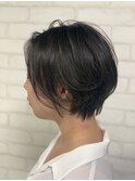 福嶋　裕人　※ハンサムショート＿前下がりショート_小顔カット