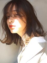 アトリエ フェム(atelier.fem)&nbsp;ナチュラルでラフなミディヘア