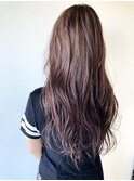 コーラルオレンジ×ラベンダーアッシュ