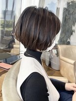 バンプ ギンザ(BUMP GINZA)&nbsp;30代、40代/前下がりショートボブ/大宮