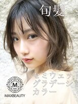 ☆セミウェットシースルーバングスナチュラルロブ☆髪質改善