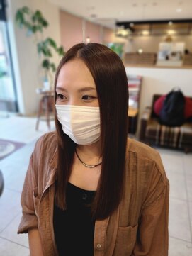 カロンシェリー(CARON cherie) 【CARON cherie】髪質改善 艶カラー ショコラベージュ