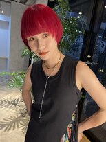 ヌープヘアーアイス(NUUP.hair ici) RED！RED！×ショートレイヤー