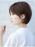前髪なし大人ショート20代30代40代【AIN.表参道】川原大地