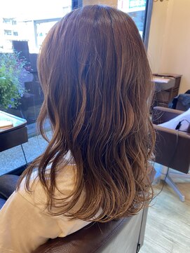 オリオリ(OliOli) アッシュカラー×ロングスタイル