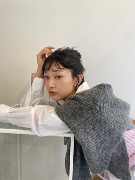 フィット ヒュー 千葉(fit hue) 似合わせカット/大人ガーリー/ダークアッシュ【千葉/千葉駅】