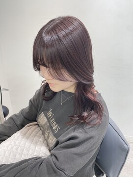 ユーフォリア 渋谷グランデ(Euphoria SHIBUYA GRANDE) ピンクラベンダー ヨシンモリ インナーカラー