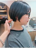 地毛風カラー/ナチュラルレイヤーカット/ショートボブ[船橋]