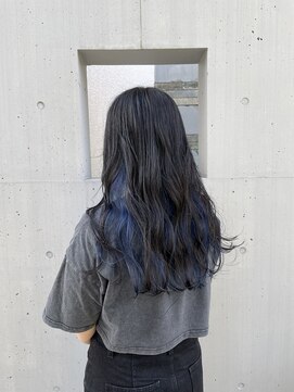 アイナ(AINA) ブルーインナーカラー
