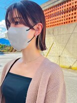 デビュー 沖縄泡瀬店(Debut)&nbsp;こなれミディ/イメチェン/前髪/アンブレラカラー/ウェーブパーマ