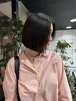 ヘアーアンドメイク ビス(HAIR&MAKE bis)&nbsp;タッセルボブ/姫カット【山崎ほのか】