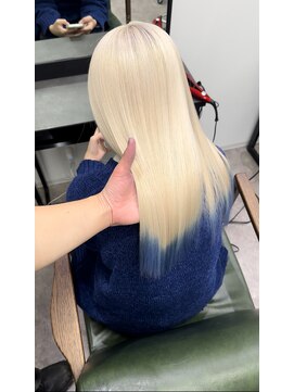 モニカ 原宿店(MONIQA) 裾カラーブロンド