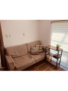 アットホームな雰囲気の店内でお客様とじっくり向き合い、一人ひとりに合わせた施術をご提案いたします♪