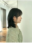 韓国ウルフレイヤー/ 6トーン/ネイビーグレージュ/