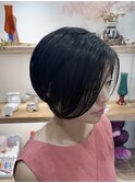 大人のかき上げショート