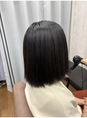 ナチュラルストレートボブ