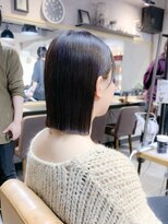 ロンド ロワール 門前仲町(Lond Loire)&nbsp;ボブショートボブ縮毛矯正ベージュグレージュ門前仲町