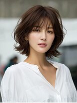 アルトリスト(Altruist Aging×HAIR&SPA)&nbsp;★ダークアッシュ大人ガーリーボブ着物似合わせカット/髪質改善