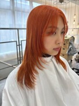 シア 春日部店(SHEER) レイヤー/ダブルカラーオレンジ/SHEER春日部