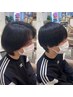 メンズカット＋縮毛矯正＋シャンプー