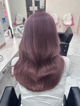 ミニョン(mignon) 韓国/ダブルカラー/ブリーチ/ピンク/学割U24/新越谷/南越谷/草加