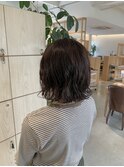 こなれ感ボブ◎パーマで大人カジュアルスタイル