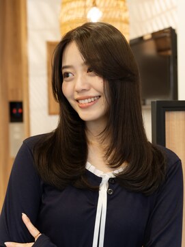 ビュートリアム ギンザ(BEAUTRIUM) 大人上品ワンカールレイヤーカット＊顔周りレイヤー＊顔周り