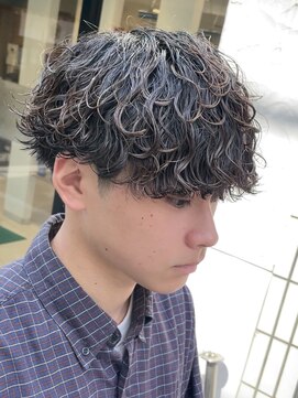 ネクストメンズ 表参道(NEXT men's) サーフカール/スパイキーショート/ブルーブラック/表参 道