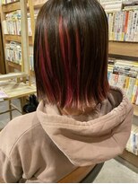 テントヘアー(tent hair)&nbsp;さりげなく可愛い インナーピンク
