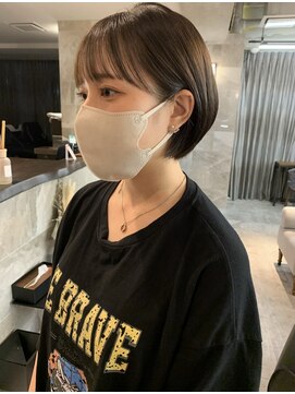 サンド 大阪梅田(sand) ココアベージュ/クラゲヘアー/オリーブグレー