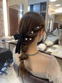 ルページ 千葉(lpage) ルーズな編みおろしでお呼ばれヘアも☆