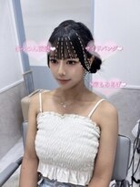 リルミー ミュエナ 大須 矢場町(Lilme myuena)&nbsp;ぱっつん前髪　流れるサイドバング