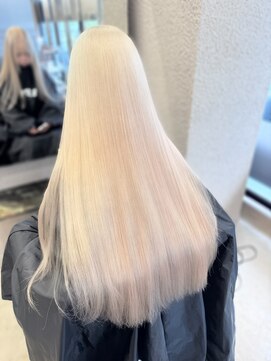 エン 栄店(enne) 大人ガーリー/ダークアッシュ/ミディアムレイヤーカット/栄