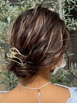 エジョン 八幡山店(Aejon) 大人レイヤーカット白髪ぼかし脱白髪染め40代50代60代