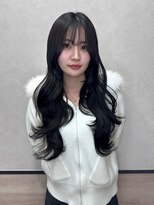 フレーム 博多店(FRAME)&nbsp;黒髪×レイヤーカット【福岡博多】