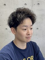 フィッティ 横須賀中央店(fiti)&nbsp;スパイキーショート　ツイストスパイラルパーマ メンズパーマ