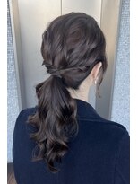 ザック ヴィ(ZACC  vie)&nbsp;ローポニー/ヘアセット/ヘアアレンジ