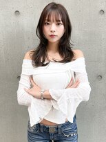 ニューヨークニューヨーク 垂水店(NYNY)&nbsp;韓国風ｘシースルーバングｘウルフｘ顔まわりレイヤーｘレイヤー