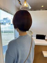 クララジャパン ナベシマ(CLALA JAPAN Nabeshima)&nbsp;縮毛矯正　質感ストレート　髪質改善カラー　顔まわり　ブリーチ