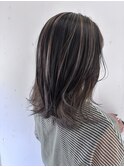 透明感ヘーゼルグレージュ