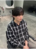 ラウンドマッシュ/シースルーマッシュ/韓国ヘア/山本うらら