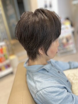 ウィル 野田阪神店(WiLL) ボリュームが出にくい方に◎くびれショート×透明感カラー